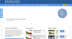 Desktop Screenshot of birminghamleague.org