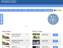Tablet Screenshot of birminghamleague.org